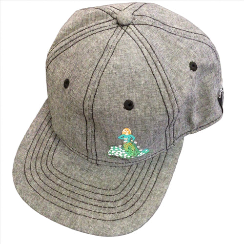 Cordiva Alaska logo hat gray back adjust