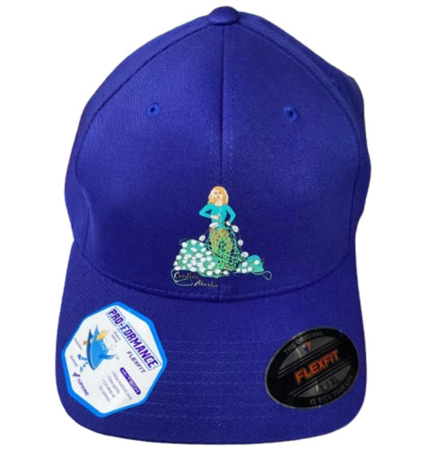 Cordova-Alaska-Cordiva-baseball-cap-flexfit-blue