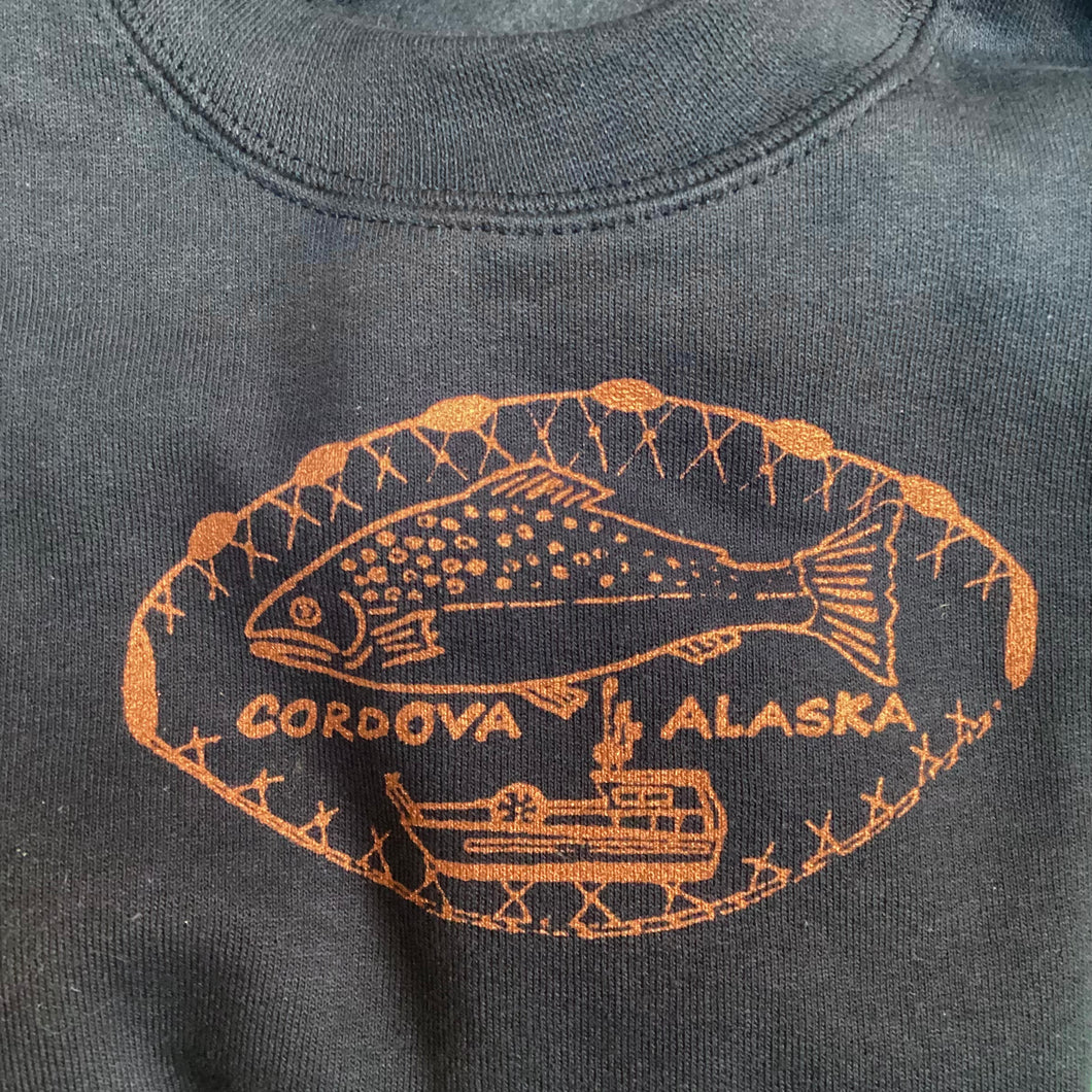 Youth Cork Net Crew Sweatshirt