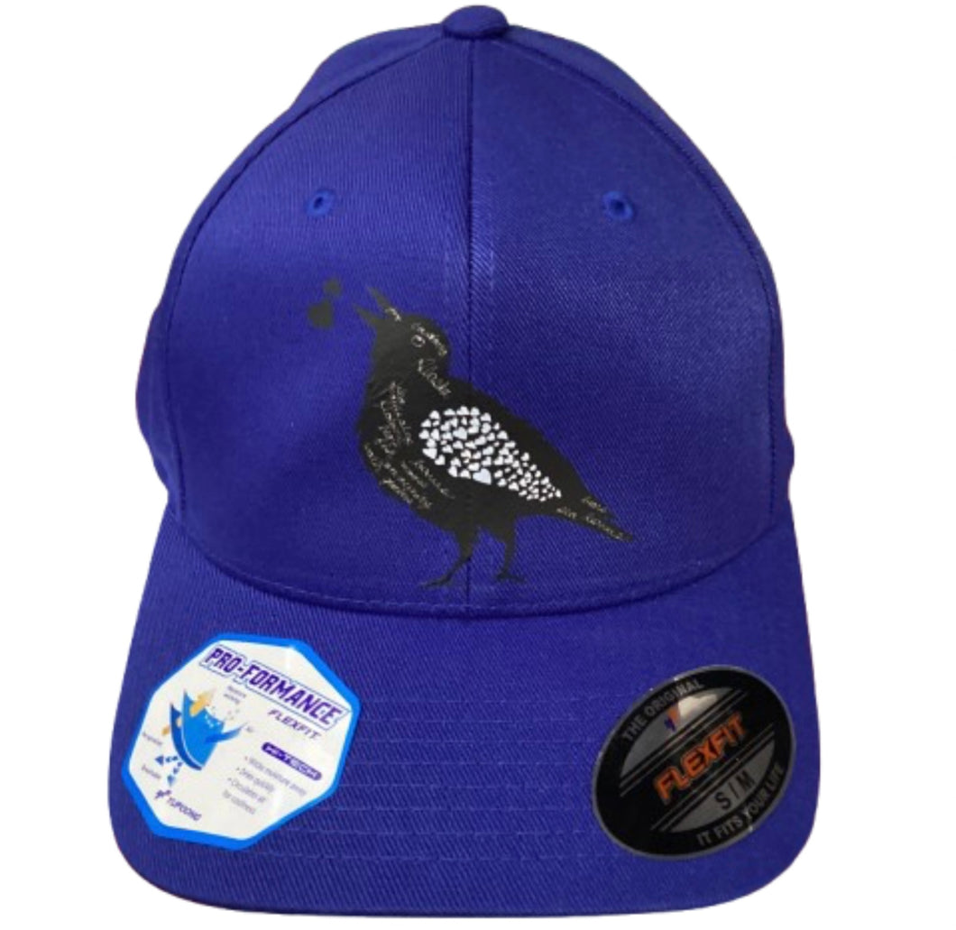 Cordova-Alaska-crowdova-baseball-cap-flexfit-blue