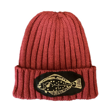 Cordova-Alaska-rib-knit-beanie-halibut-wine