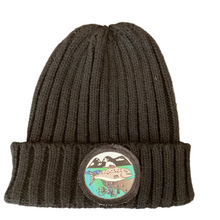Cordova-Alaska-rib-knit-beanie-salmon-run-black