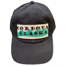 Cordova-Alaska-water-wave-twill-hat-cap-navy