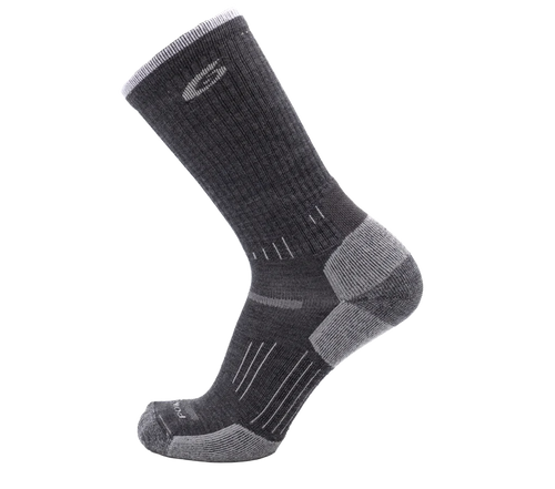 Hiking-essential-light-crew-sock-merino-gray