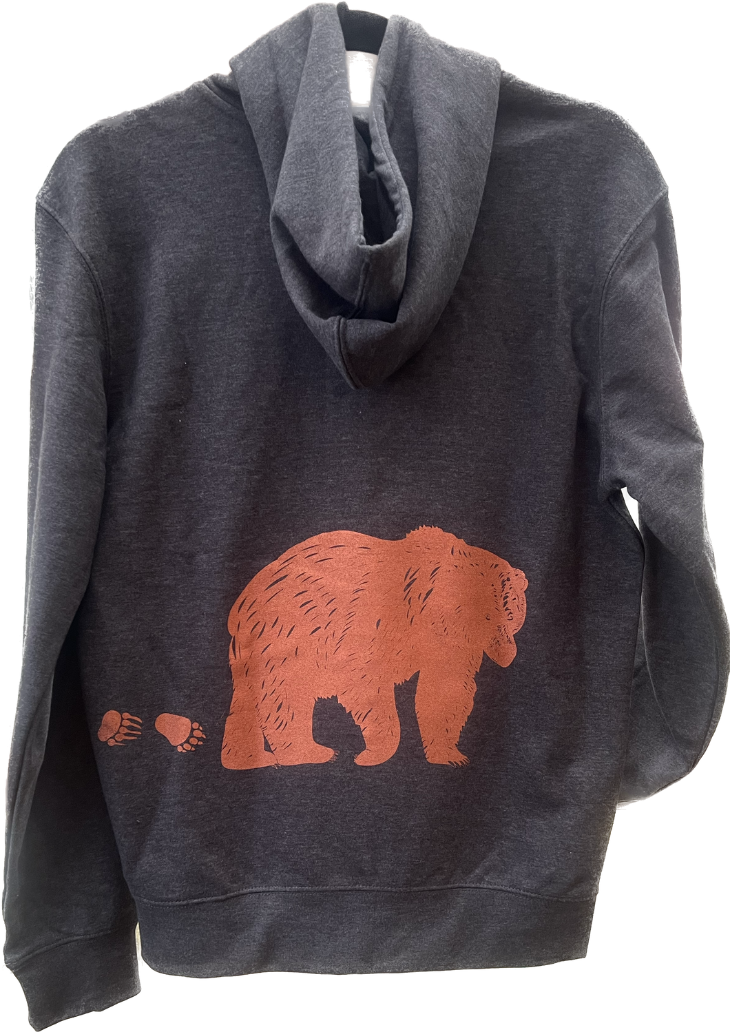 Brown Bear Zip Hoody
