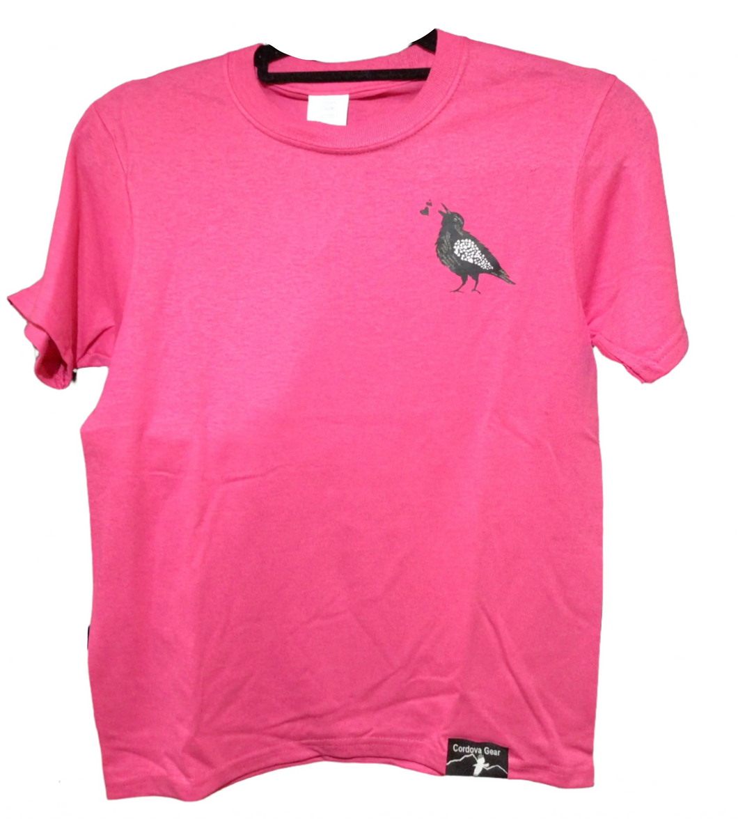 Kid's Crowdova Small Print Crew T-shirt