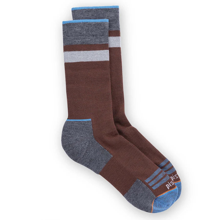 Merino-crew-sock-Ryder-maroon