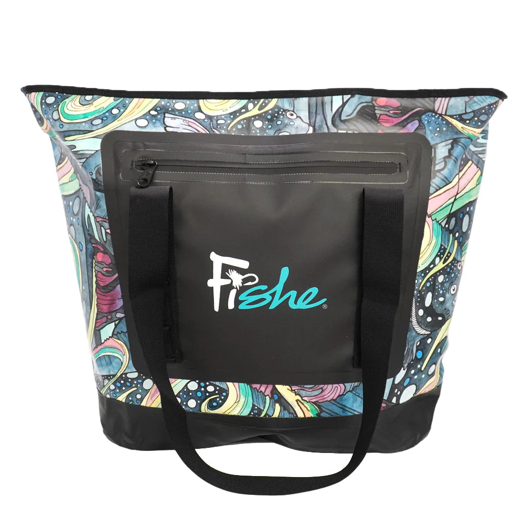 Waterproof-wedge-zip-tote-haliborealis