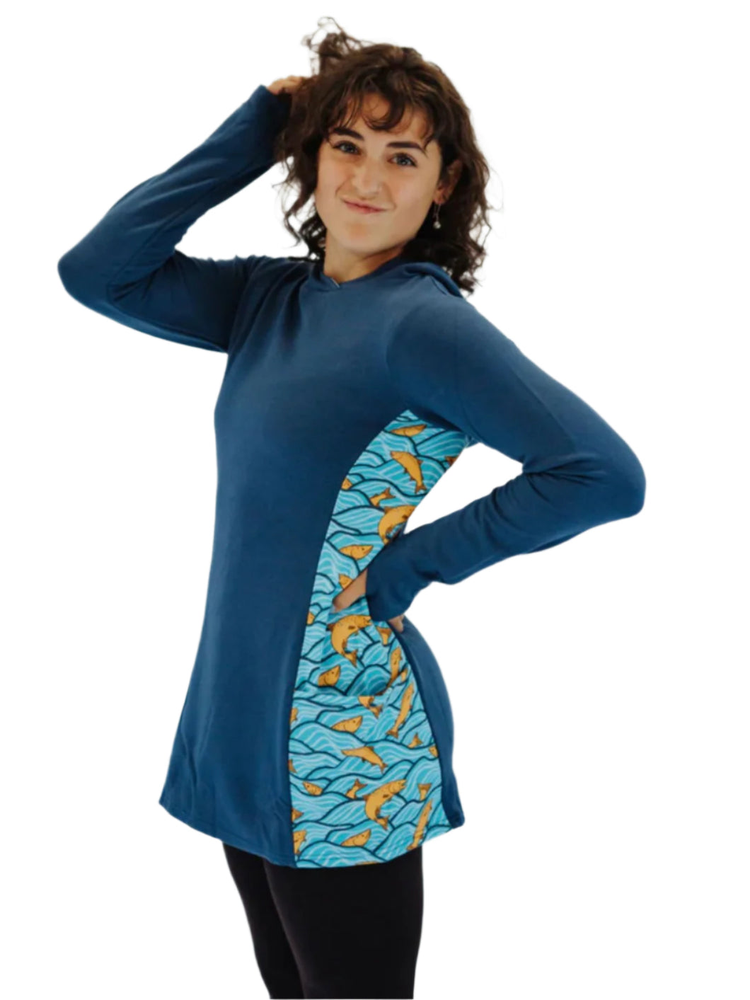 Women_s-hooded-tunic-top-fish