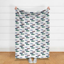 Limited Edition Gillnet Fishing Boats Sheets, Duvet or Blanket