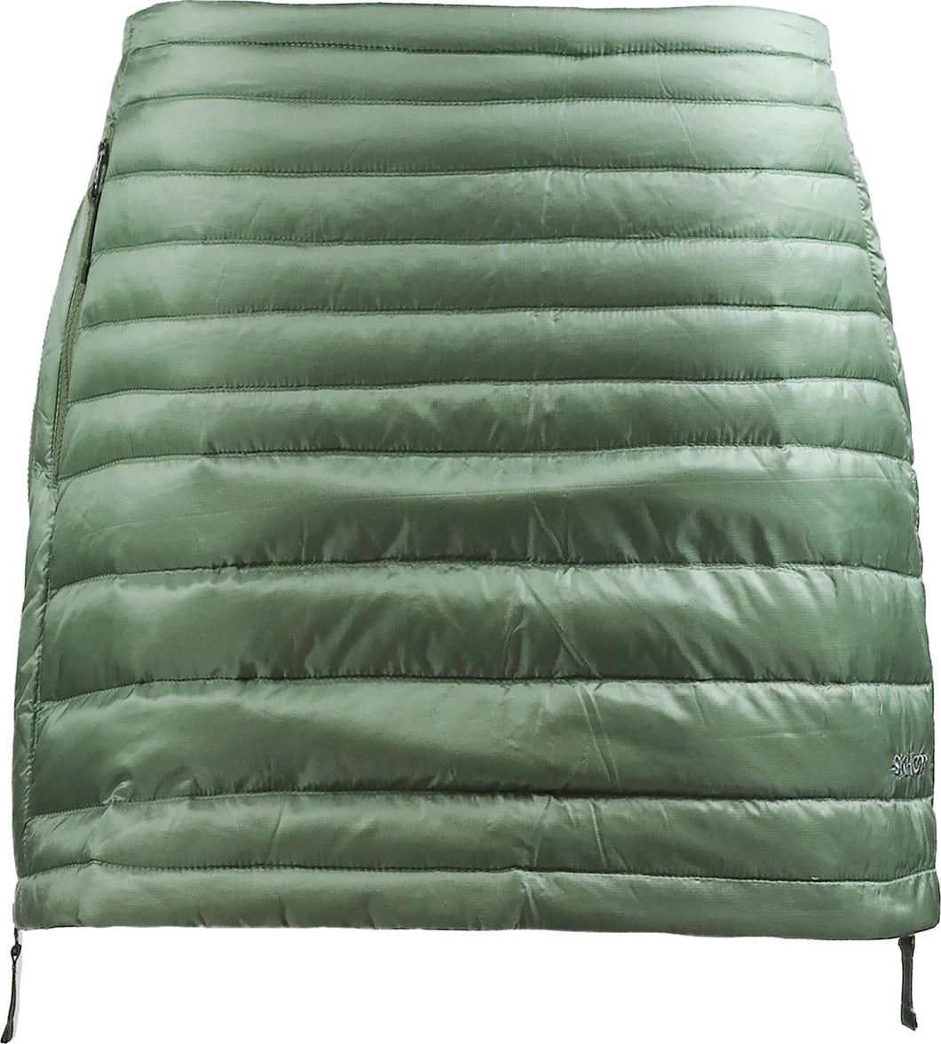 Womens-miranda-down-skirt-green