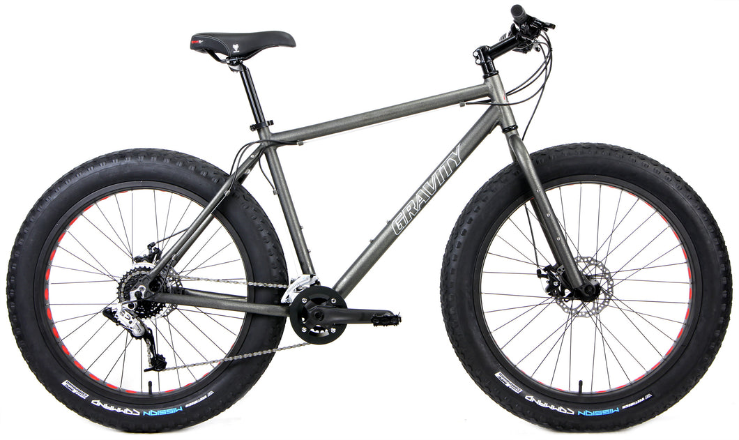 Four season grey gravity_fat_bike_gray