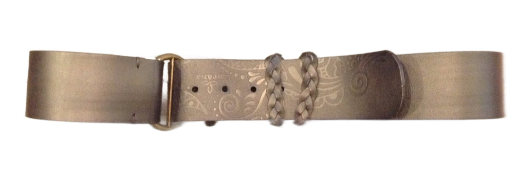 madeon leather belt black