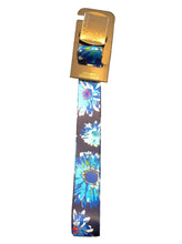 cut to fit belt blue daisy