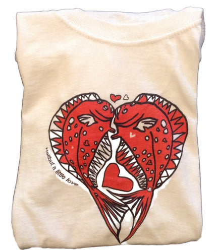 Cordova alaska halibut love t-shirt