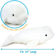 Billiam The Beluga | 15 Inch Stuffed Animal Plush