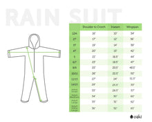 Kids light waterproof Trail Suit