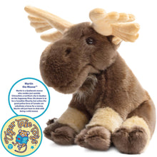 Martin The Moose | 11 Inch Stuffed Animal Plush