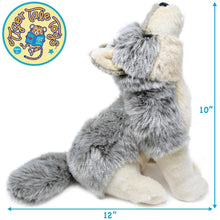 Wolcott the Wolf | 11 Inch Stuffed Animal Plush