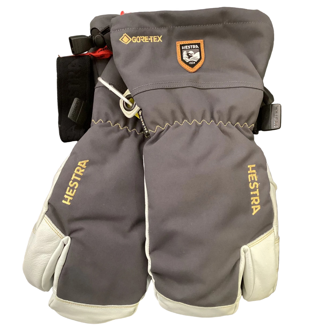 Army-leather-heli-ski-three-finger-mitt-gore-Tex