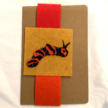 Caterpillar-felt-book-mark