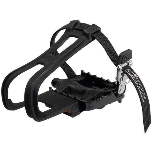 Combo-bike-pedals-toe-clips-black