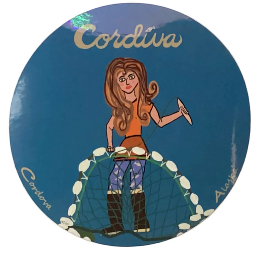 Cordiva-Cordova-Alaska-net-mender-sticker