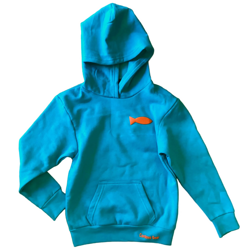 Cordova-Alaska-fish-salmon-hoodie-teal-sweatshirt-youth