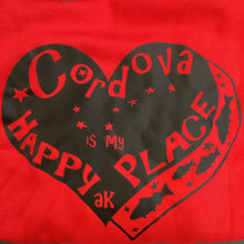 "Cordova is My Happy Place" Red Hoody