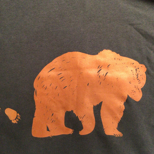 Cordova Alaska Brown Bear Zip Sweatshirt