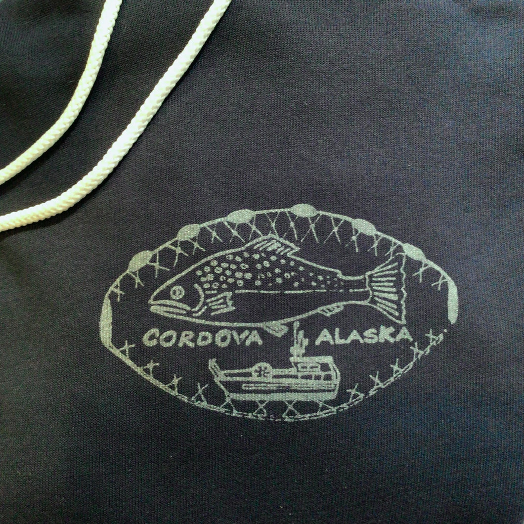 Cork and Net T’s, Hoodies, Cordova Alaska Sweatshirts