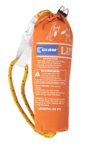 Emergency-throw-rope-safety