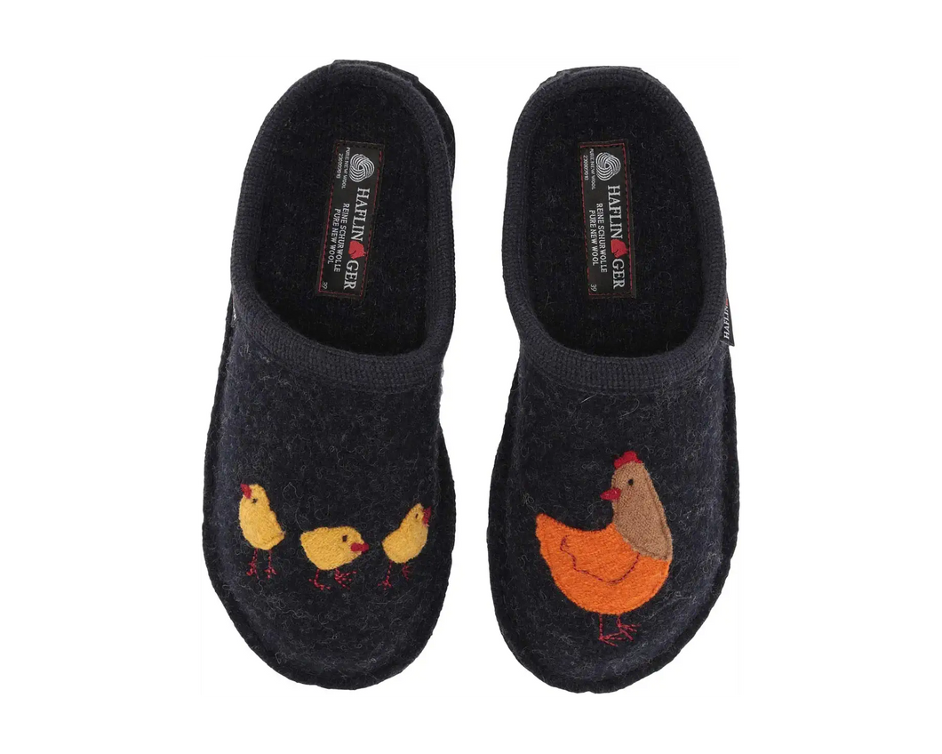 Haflinger-Gallina-wool-slippers-blue