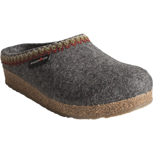 Haflinger-grizzly-zigzag-slipper-gray