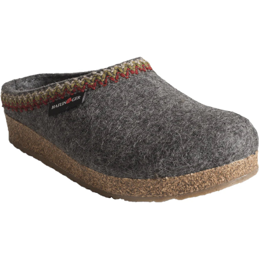 Haflinger-grizzly-zigzag-slipper-gray