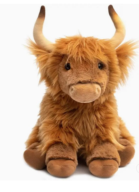 Scottish Highland Cow stuffed animal toy