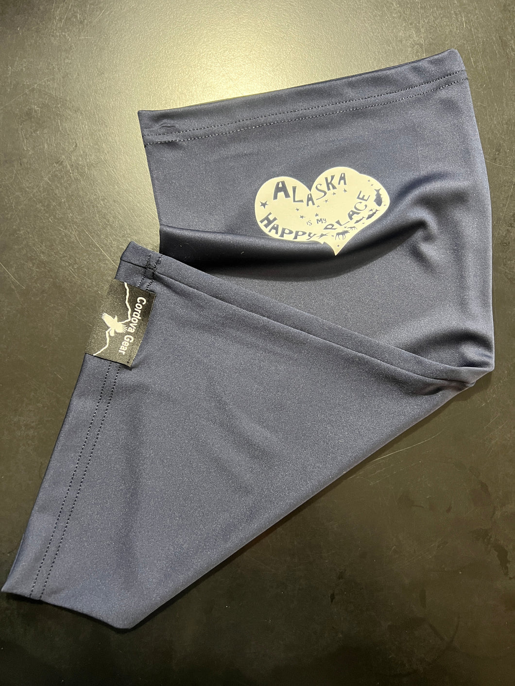 Neck and face gaiter Alaska is My Happy Place