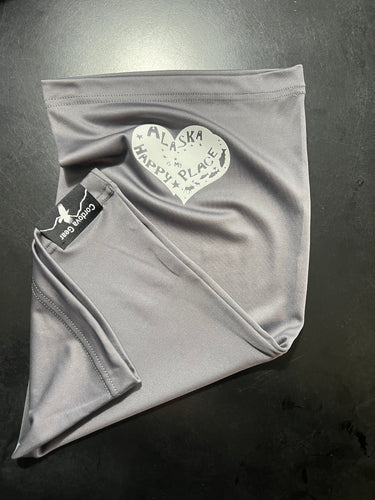 Neck and face gaiter Alaska is My Happy Place