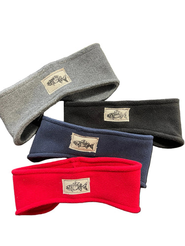 cordova alaska black cod headband fleece 