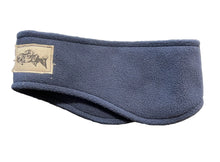 cordova alaska black cod headband fleece navy