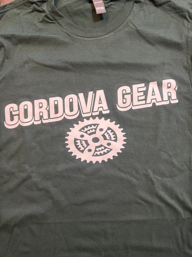 Cordova Gear Bike Cassette Logo T-shirt