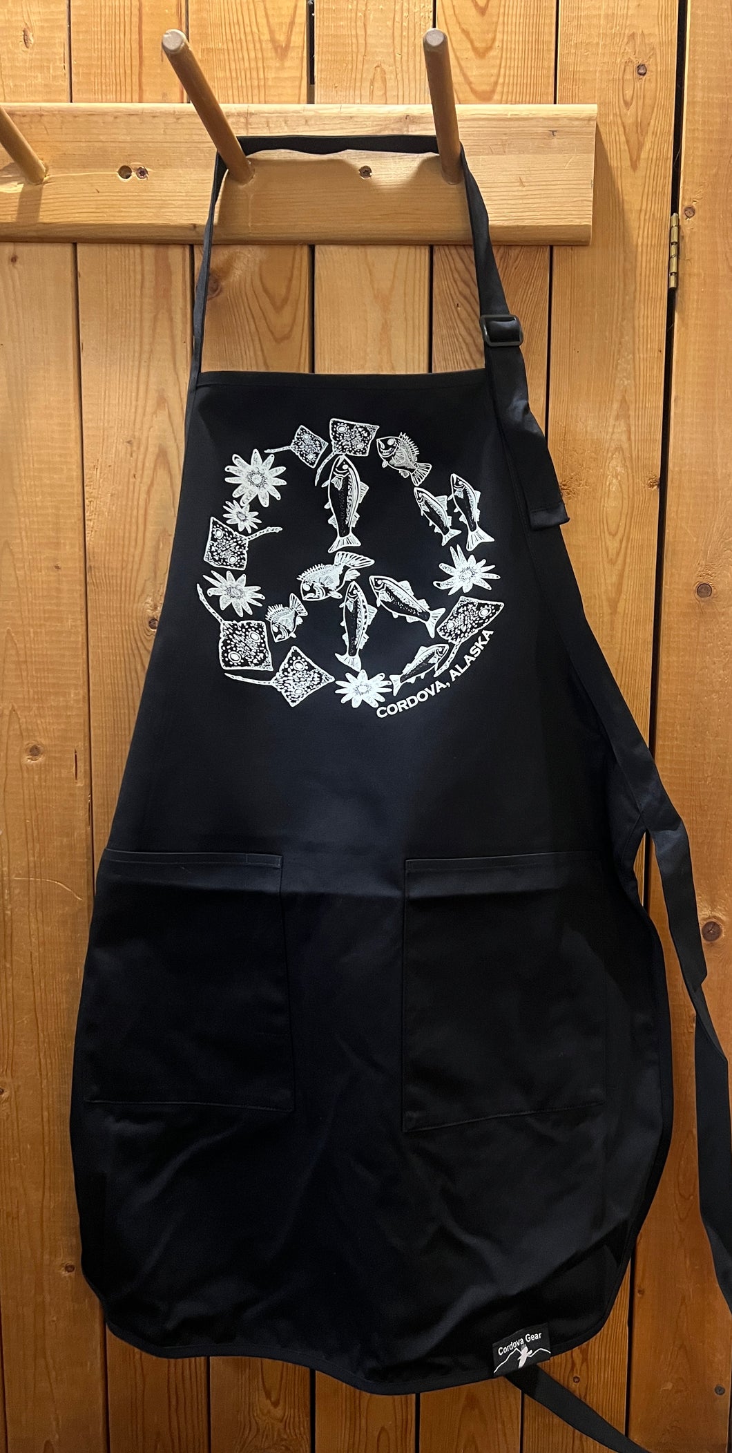 Peace Fish Apron