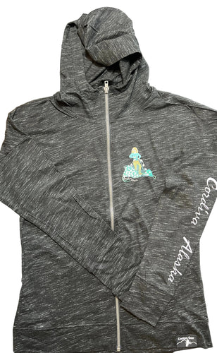 cordova alaska cordiva net mender girl full zip hoody sweatshirt