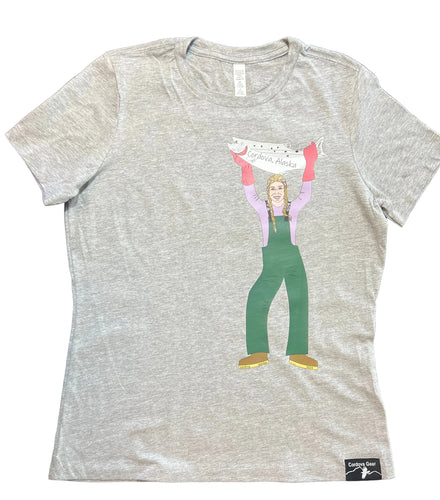 cordiva alaska cordova fisher girl t shirt