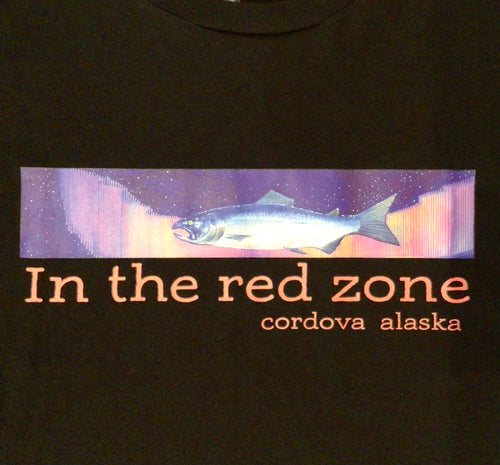 Cordova Alaska Red Zone Short Sleeved T-Shirt