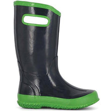 Kids-rain-boot-rubber-navy-green