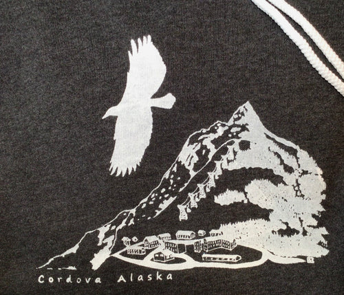 Cordova Alaska Mt. Eyak Hoody Sweatshirt