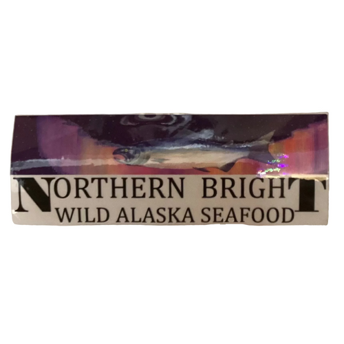 Northern-bright-Alaska-salmon-seafood-sticker