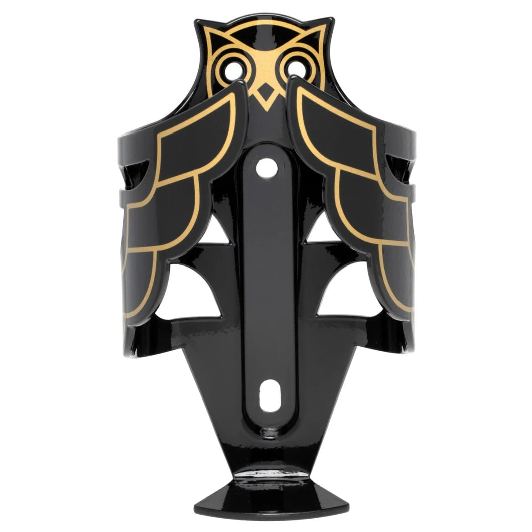 Owl-bike-bicycle-water-bottle-cage-black-gold