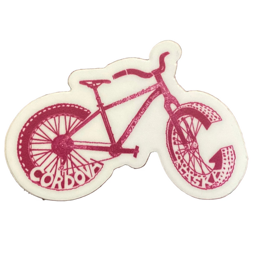 Pink-fat-bike-Cordova-Alaska-sticker
